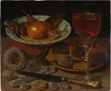 Still Life with Fruit and Sweetmeats, 1635-1637. Creator: Georg Flegel