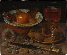 Still Life with Fruit and Sweetmeats, 1635-1637. Creator: Georg Flegel