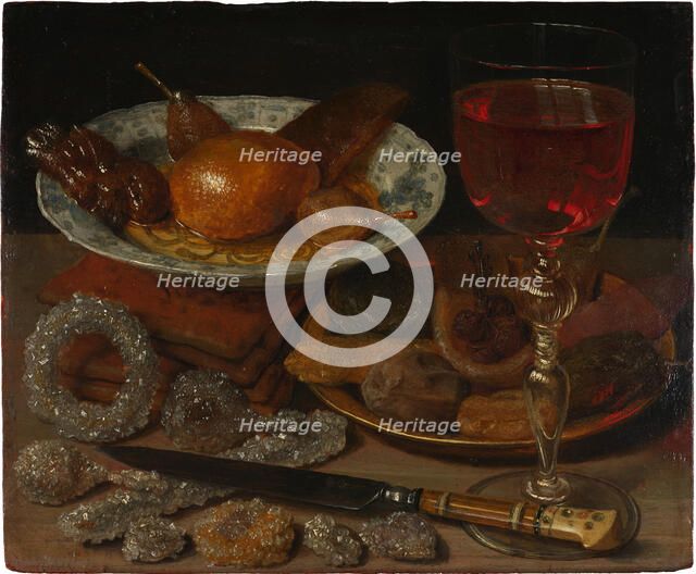 Still Life with Fruit and Sweetmeats, 1635-1637. Creator: Georg Flegel.
