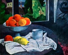 Still Life with Fruit, Brittany 19th century (1939).Artist: Paul Gauguin