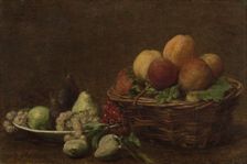 Still Life with Fruit, c.1880-c.1890. Creator: Henri Fantin-Latour