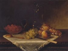 Still Life with Fruit. Creator: Carducius Plantagenet Ream