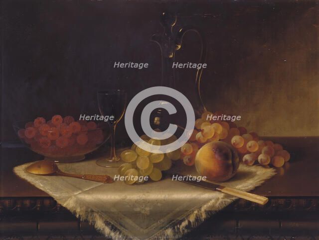 Still Life with Fruit. Creator: Carducius Plantagenet Ream.