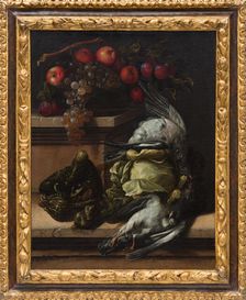 Still Life with Fruit, Vegetables and Wild Fowl, between 1628 and 1659. Creator: Juan de Espinosa