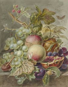Still life with fruits, 1779-1808. Creator: Jan Evert Morel
