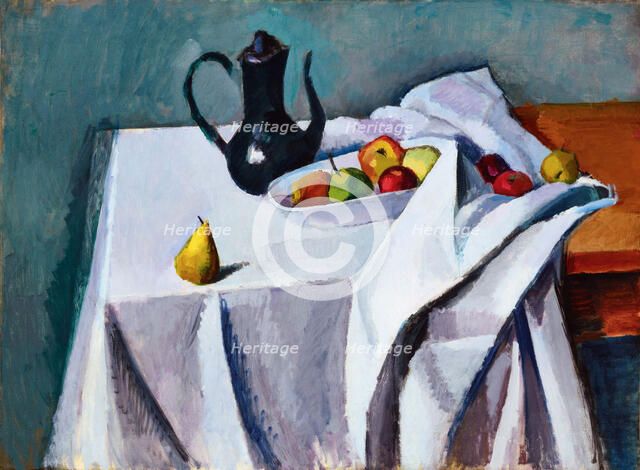 Still life with fruits, 1910.