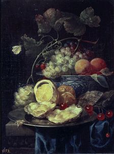 Still Life with Fruits by Joris van Son, 1664