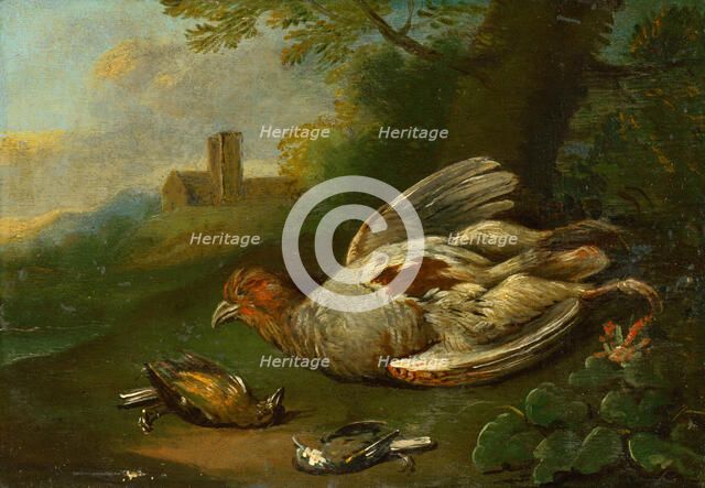 Still Life with Game, 1740-1750. Creator: Unknown.