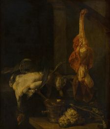 Still Life with Game and Fowl, c1640-1690. Creator: Abraham van Beyeren