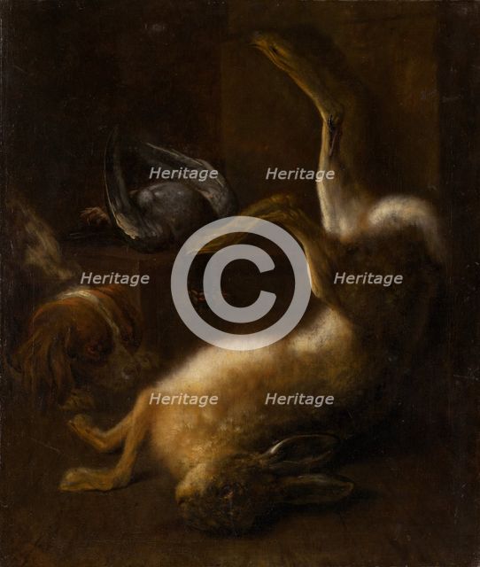 Still Life with Game, around 1660. Creator: Jan Baptist Tyssens.