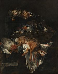 Still Life with Game, c1630-1660. Creator: Jan Fyt