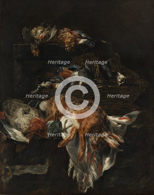 Still Life with Game, c1630-1660. Creator: Jan Fyt.
