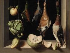 Still Life with Game Fowl, 1600/03. Creator: Juan Sánchez Cotán