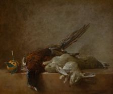 Still Life with Game, probably 1750s. Creator: Jean-Simeon Chardin