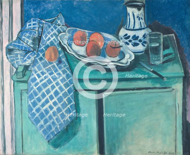 Still Life with Green Buffet, 1928. Creator: Henri Matisse.