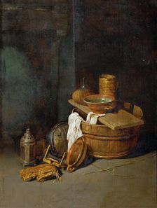 Still life with household utensils, 1645