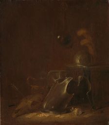 Still life with implements of war, c.1635-c.1645. Creator: Jan Jansz Buesem