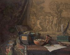 Still life with Judgment of Paris, 1920. Creator: Hugo Charlemont