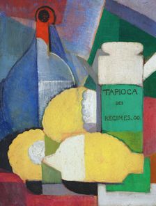 Still life with lemons and tapioca, c1915. Creator: Zárraga y Argüelles, Ángel (1886-1946)