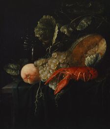 Still life with lobster, Second Half of the 17th cen.. Creator: Anonymous