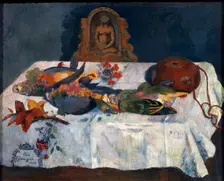 Still life with Parrots 1902. Artist: Paul Gauguin