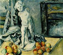 Still Life with Plaster Cupid (L’Amour en plâtre), 1895. Artist: Cézanne, Paul (1839-1906)