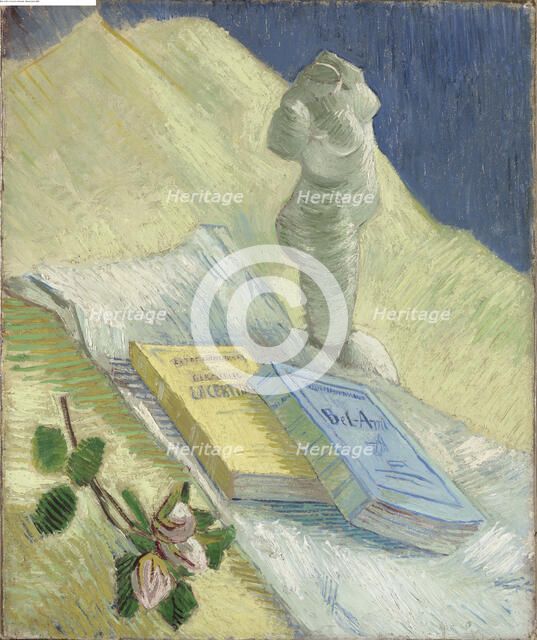 Still life with plaster statuette, 1887.