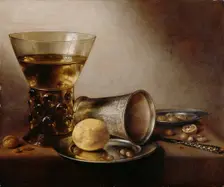 Still Life with Roemer, 1644. Creator: Pieter Claesz