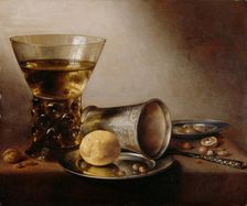 Still Life with Roemer, 1644. Creator: Pieter Claesz