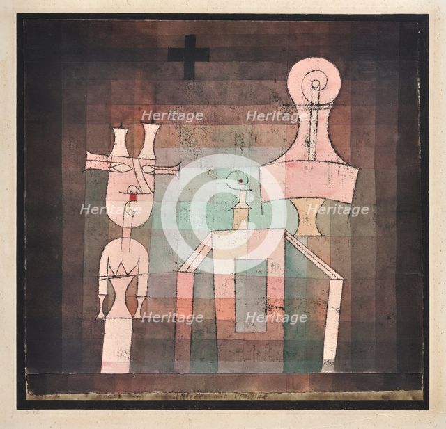 Still Life with sculptures, 1923.