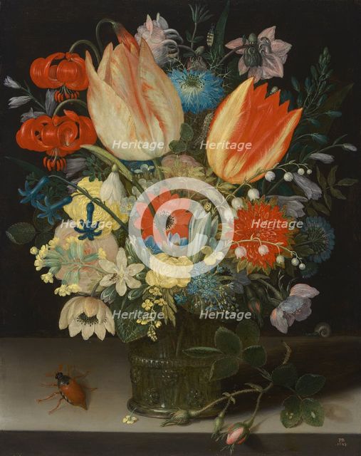Still Life with Tulips, 1623. Creator: Peter Binoit.