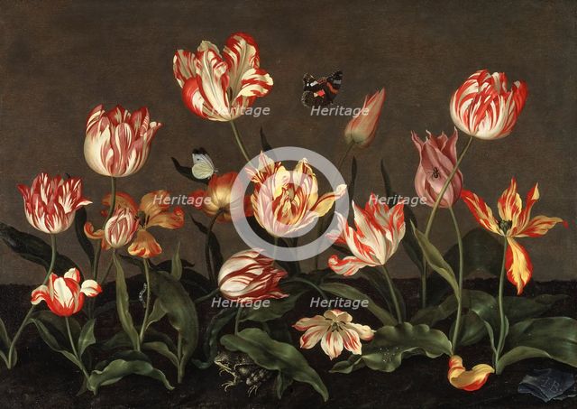 Still Life with Tulips. Creator: Joannes Busschaert.