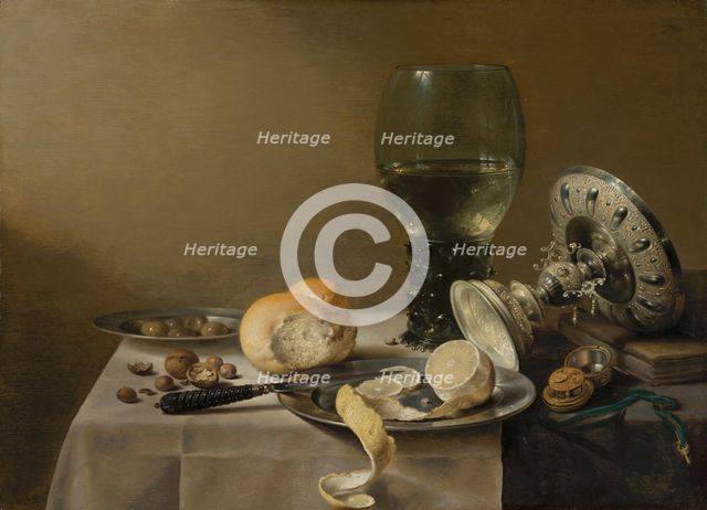 Still Life with Tazza, 1636. Creator: Pieter Claesz.
