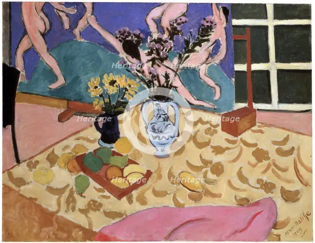 'Still life with 'The Dance'', 1909.  Creator: Henri Matisse.
