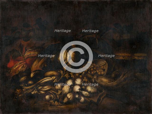 Still Life with Vegetables, 1650-1670. Creator: Unknown.