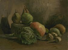 Still Life with Vegetables and Fruit, 1884. Creator: Gogh, Vincent, van (1853-1890)