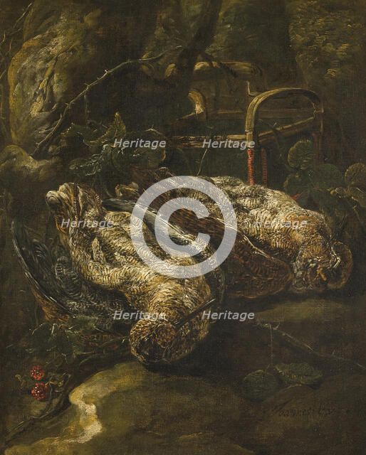 Still Life with Woodcocks. Creator: Jan Fyt.