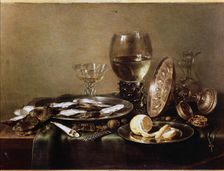 Still Life work by Willem Claesz Heda