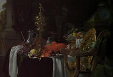 Still Life: A Banqueting Scene, probably ca. 1640-41. Creator: Jan Davidsz de Heem