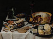 Still Life, about 1625. Creator: Pieter Claesz