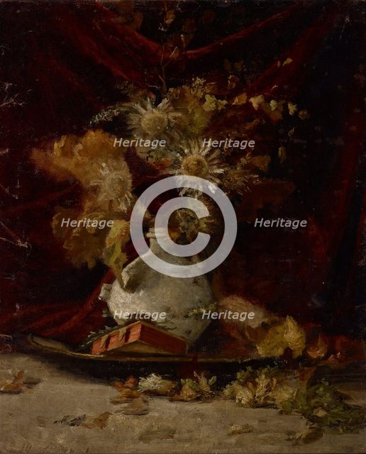 Still Life, about 1880-1885. Creator: Theodore Clement Steele.