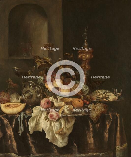 Still Life, after 1655. Creator: Abraham van Beyeren.