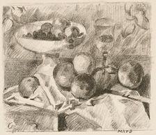 Still Life, after Paul Cezanne, 1914. Creator: Maurice Denis