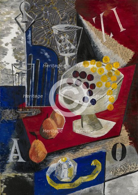 Still Life. Artist: Exter, Alexandra Alexandrovna (1882-1949)