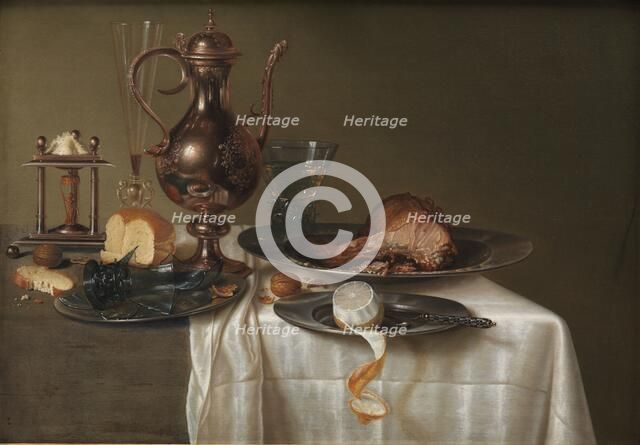 Still Life. Breakfast Piece, 1642. Creator: Maerten Boelema de Stomme.