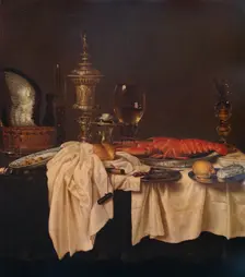 Still Life c1640, (1938). Artist: Pieter de Ring