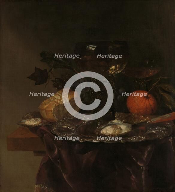 Still Life, c.1660-1690. Creator: Abraham van Beyeren.