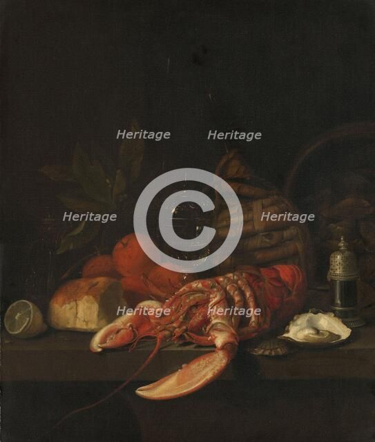 Still Life, c.1668. Creator: David Davidsz de Heem.