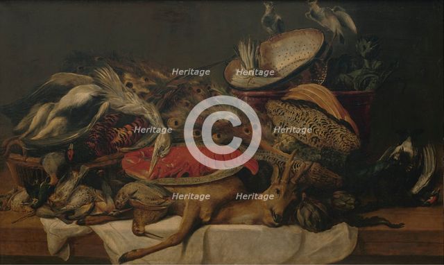 Still Life, c1620-1670. Creator: Paul de Vos.