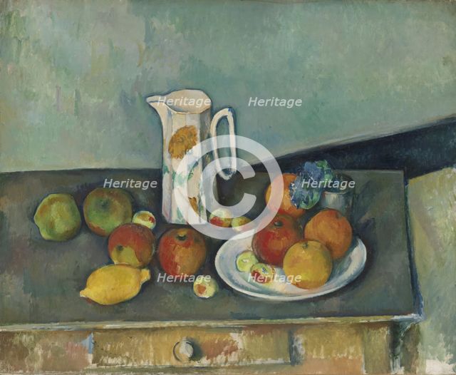 Still life, c1890. Creator: Paul Cezanne.
